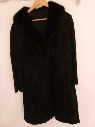 3 abrigos de piel auténtica