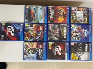 Consola Sony PS4 + 2 Mandos y juegos