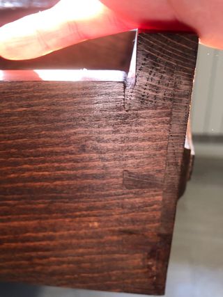 Mesa antigua madera maciza