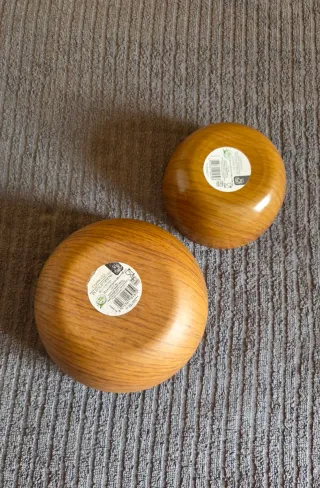 2 ciotole in plastica BPA-free