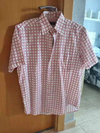 Camisa cuadros caballero talla L