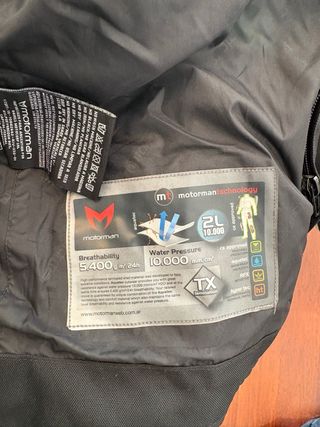 Chaqueta Moto Motorman Impermeable Mujer