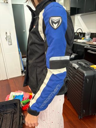 Chaqueta Moto Motorman Impermeable Mujer