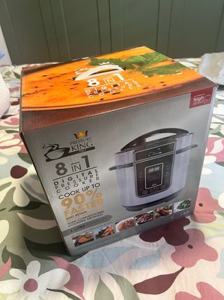 Olla a Presión Digital King Pro 8 en 1