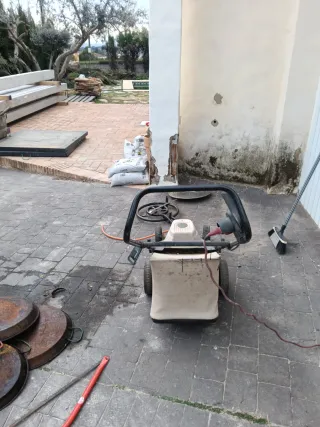 Cortacésped Honda con alargador