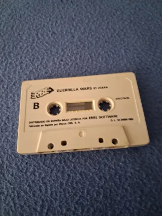 Juego Spectrum Guerrilla War ERBE Completo