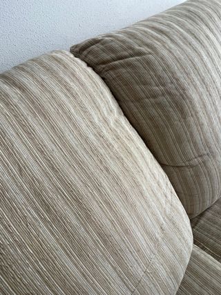 Sofá 3 plazas beige