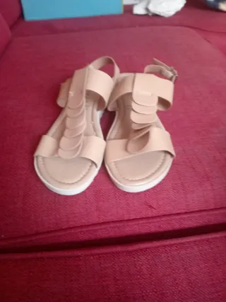 Sandalias Marypaz Beige Talla 36