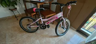 Bicicleta infantil rosa