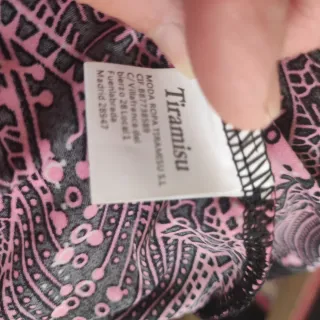 Vestido largo Tiramisu XL estampado