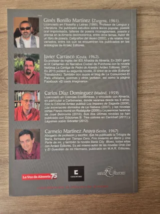 Racconto su Almería e album di cartoline postali