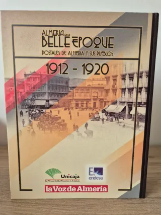 Racconto su Almería e album di cartoline postali