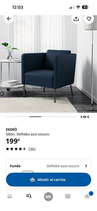 Sillón Ekerö IKEA
