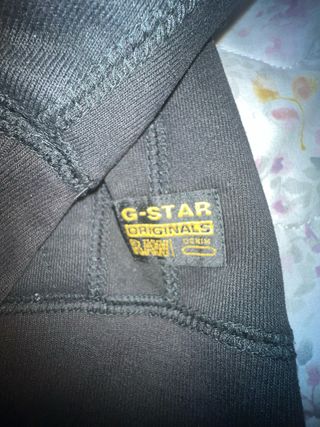 Chaqueta G-Star RAW negra con cremallera