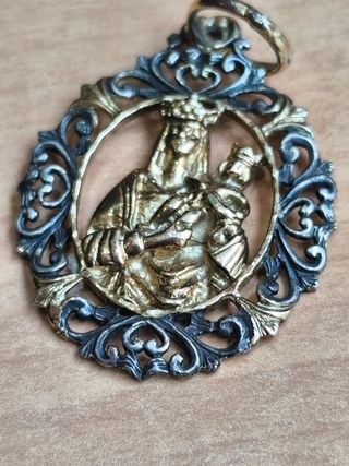 Medalla de plata Virgen Santa María La Real de la