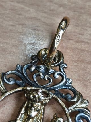 Medalla de plata Virgen Santa María La Real de la