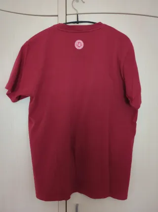 Camiseta Kukuxumusu Roja Dibujo Rana Moto