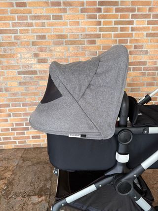 Bugaboo Fox carrito en color negro y gris