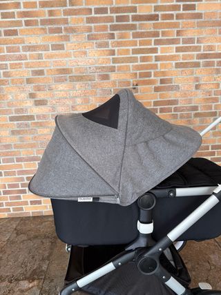 Bugaboo Fox carrito en color negro y gris