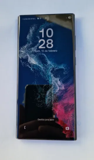 Samsung S22 Ultra 256 GB Mancha negra zona superio