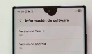Samsung S22 Ultra 256 GB Mancha negra zona superio