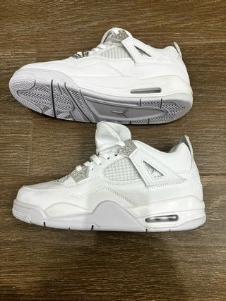 Zapatillas Nike Air Jordan Blancas Plata