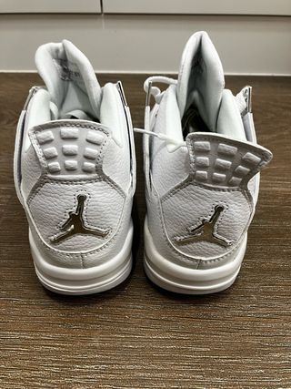 Zapatillas Nike Air Jordan Blancas Plata