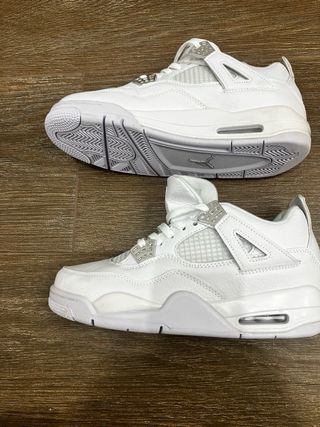 Zapatillas Nike Air Jordan Blancas Plata