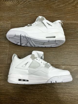 Zapatillas Nike Air Jordan Blancas Plata