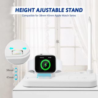 Cargador 3 en 1 Apple Watch y Airpods