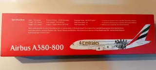 Maqueta A380 Emirates Real Madrid