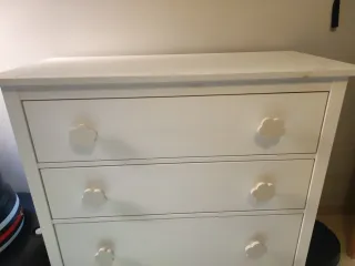 Cómoda blanca 3 cajones
