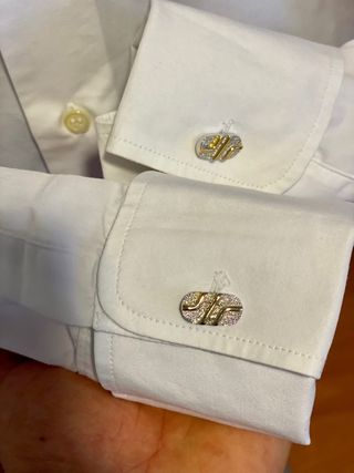 Camisa blanca Talla 40 Gemelos