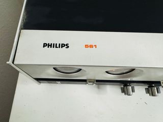 Philips 561 Fisheye Vumeters Hifi Vintage Solo Pie