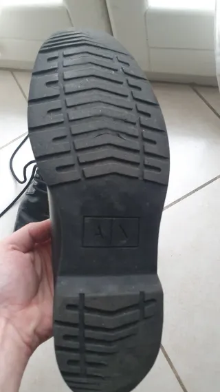 Scarpe eleganti Armani Exchange uomo nere