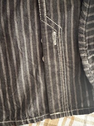 Camisa de rayas Angelo Litrico Talla XL