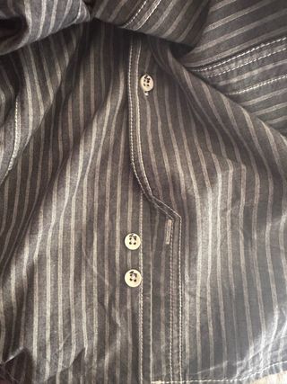 Camisa de rayas Angelo Litrico Talla XL