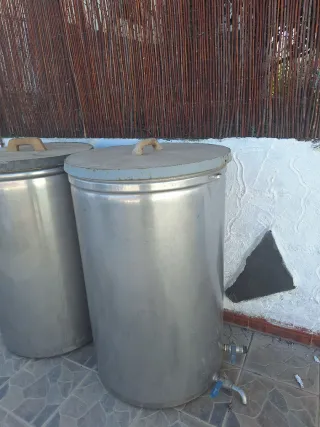 Bidón Acero 300L Vino