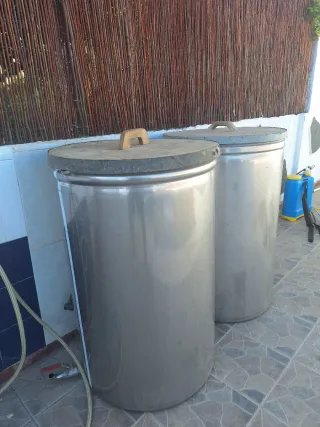Bidón Acero 300L Vino
