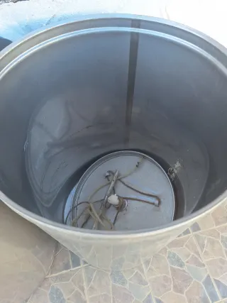 Bidón Acero 300L Vino