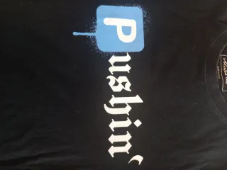 Camiseta Master Tee Pushin Negra