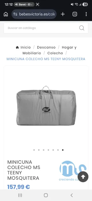 Minicuna Colecho MS Teeny Mosquitera