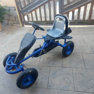 Kart de pedales azul