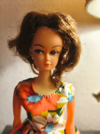 Muñeca Petra antigua, estilo Barbie