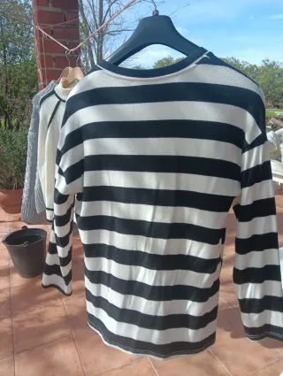 Jersey rayas blanco y negro