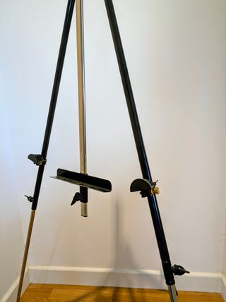 Caballete de campo plegable para pintar de acero