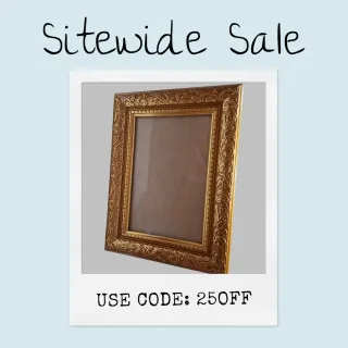 Cornice portafoto dorata