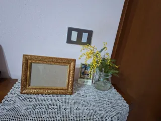 Cornice portafoto dorata