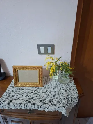 Cornice portafoto dorata