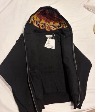Sudadera Zip Maison Margiela x Supreme 1994 Negra